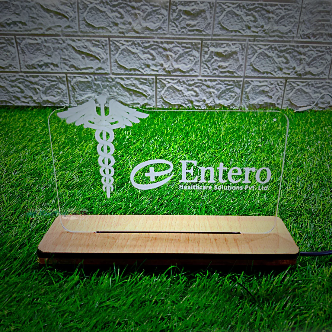 Personalized Doctor Desk Name Plate - Image 2