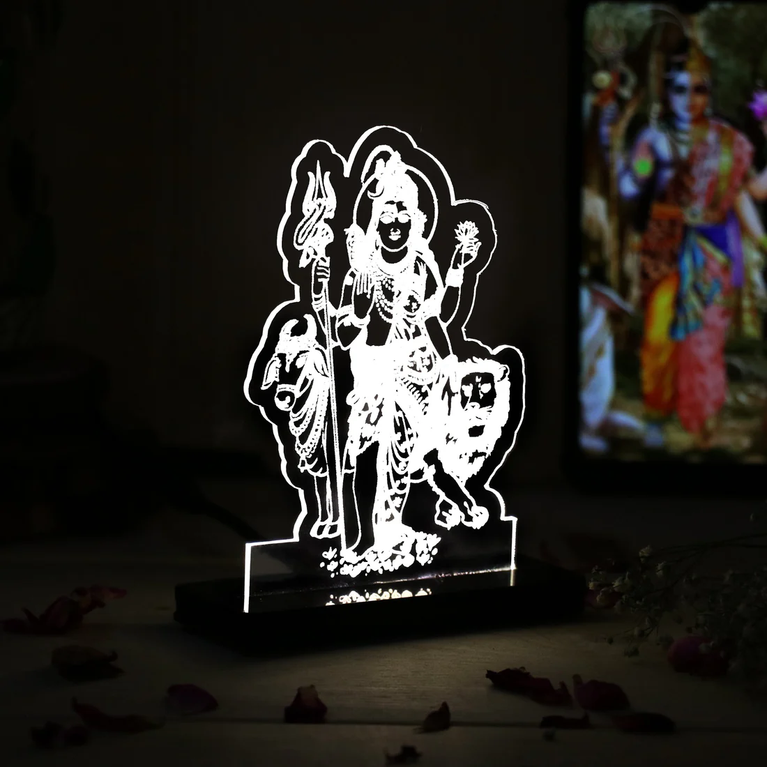 Ardhanarishwar Car Dashboard Lamp - Image 2