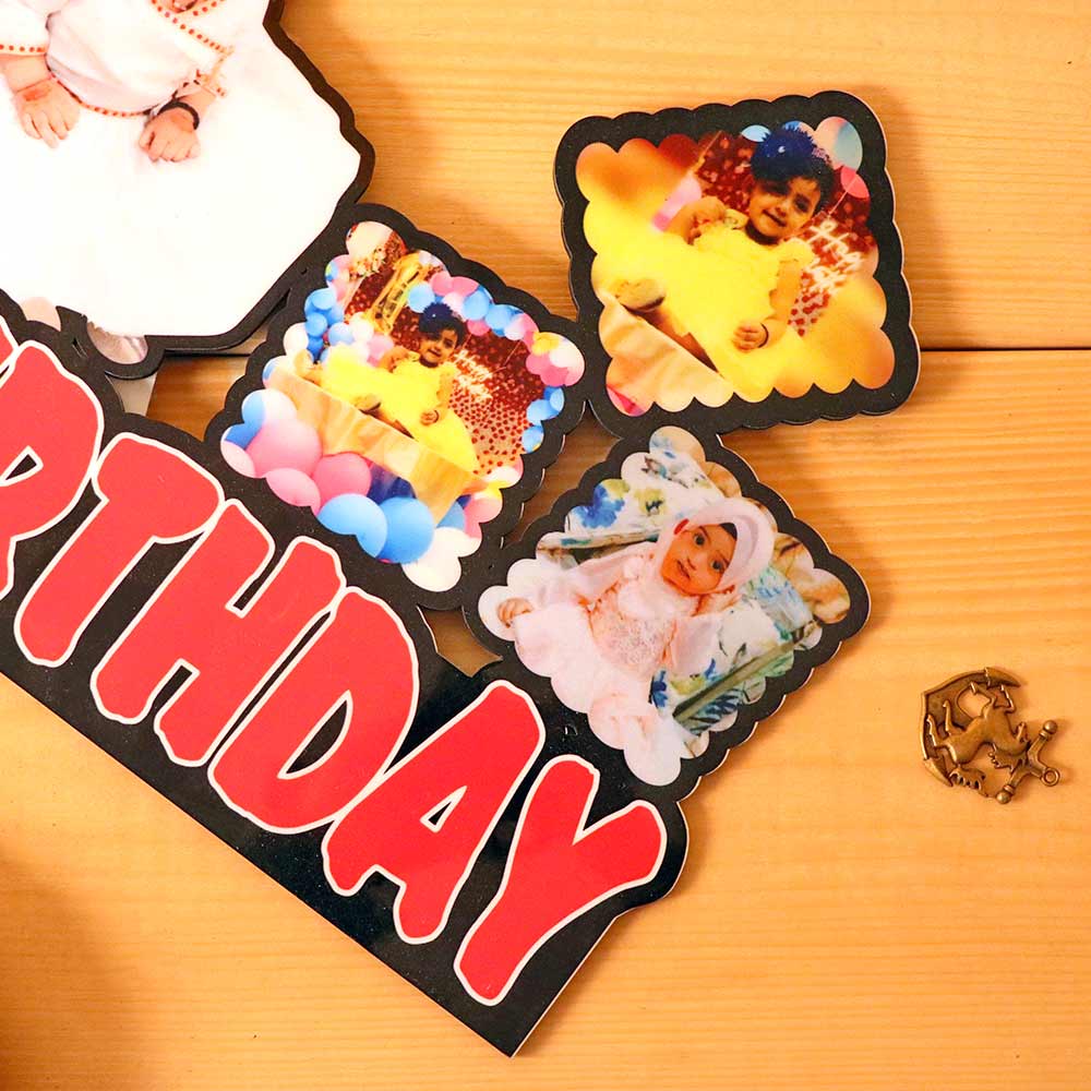 1st Birthday Sublimation Baby Frame-8x12" - Image 3