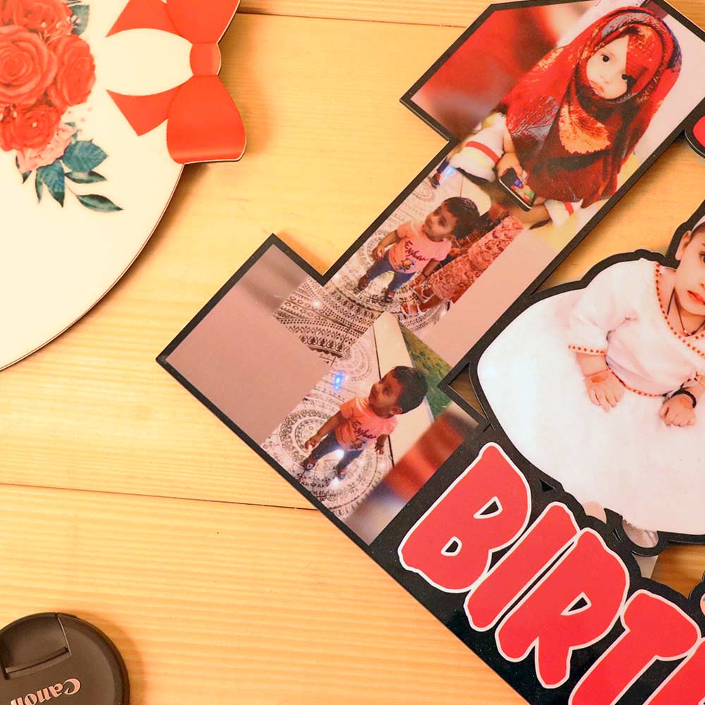 1st Birthday Sublimation Baby Frame-8x12" - Image 4