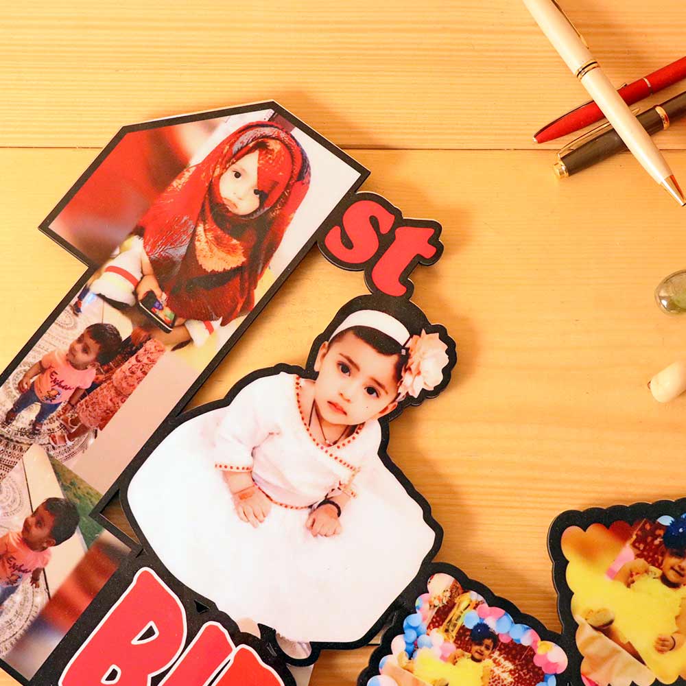 1st Birthday Sublimation Baby Frame-8x12" - Image 5