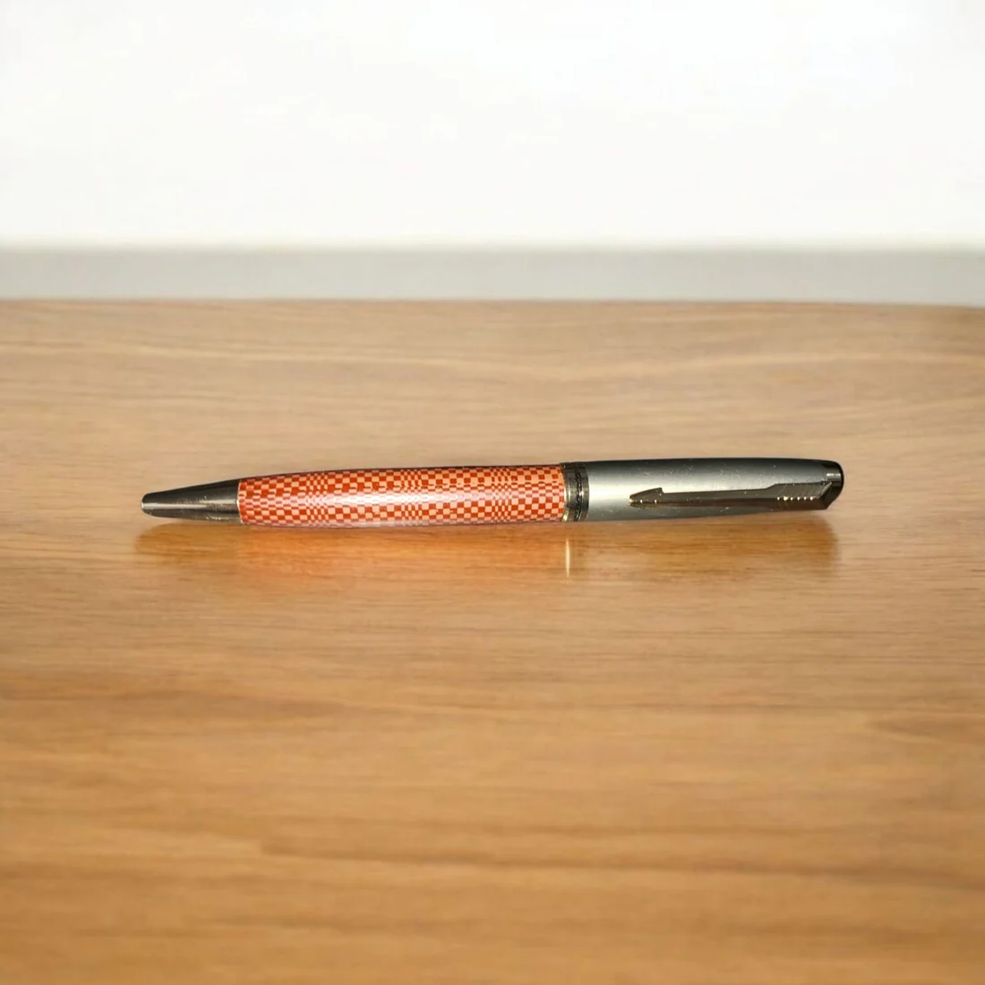 Roller Metallic Finish Ball Pen - Red - Image 4