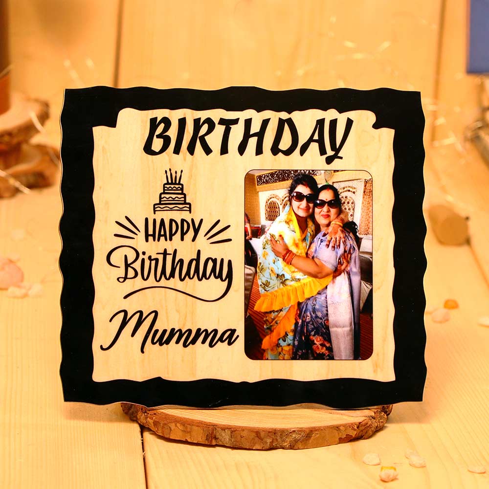 Happy Birthday Wooden Table Top - Image 3