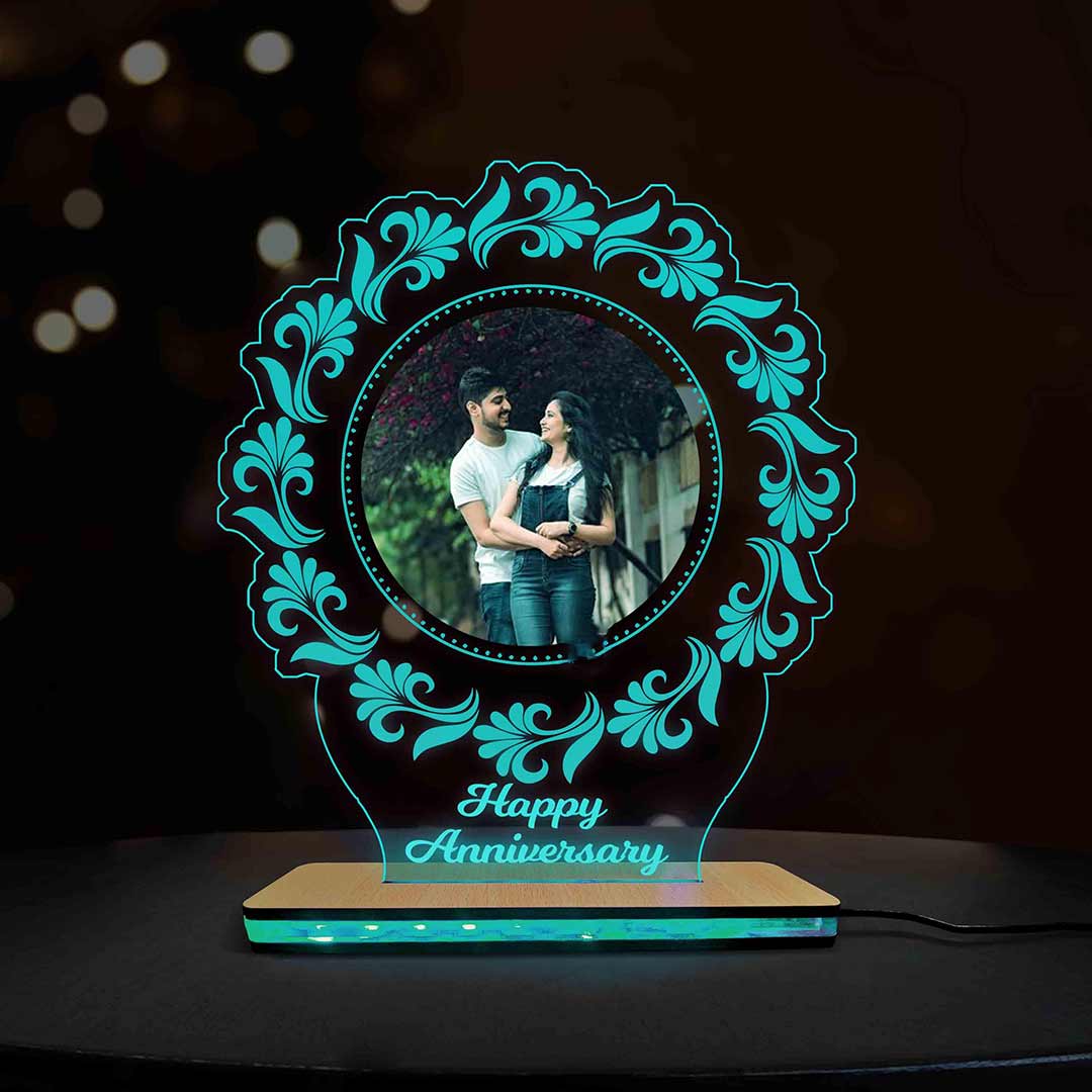 Acrylic Multi-Led Table Lamp For Bf And Gf - Image 2