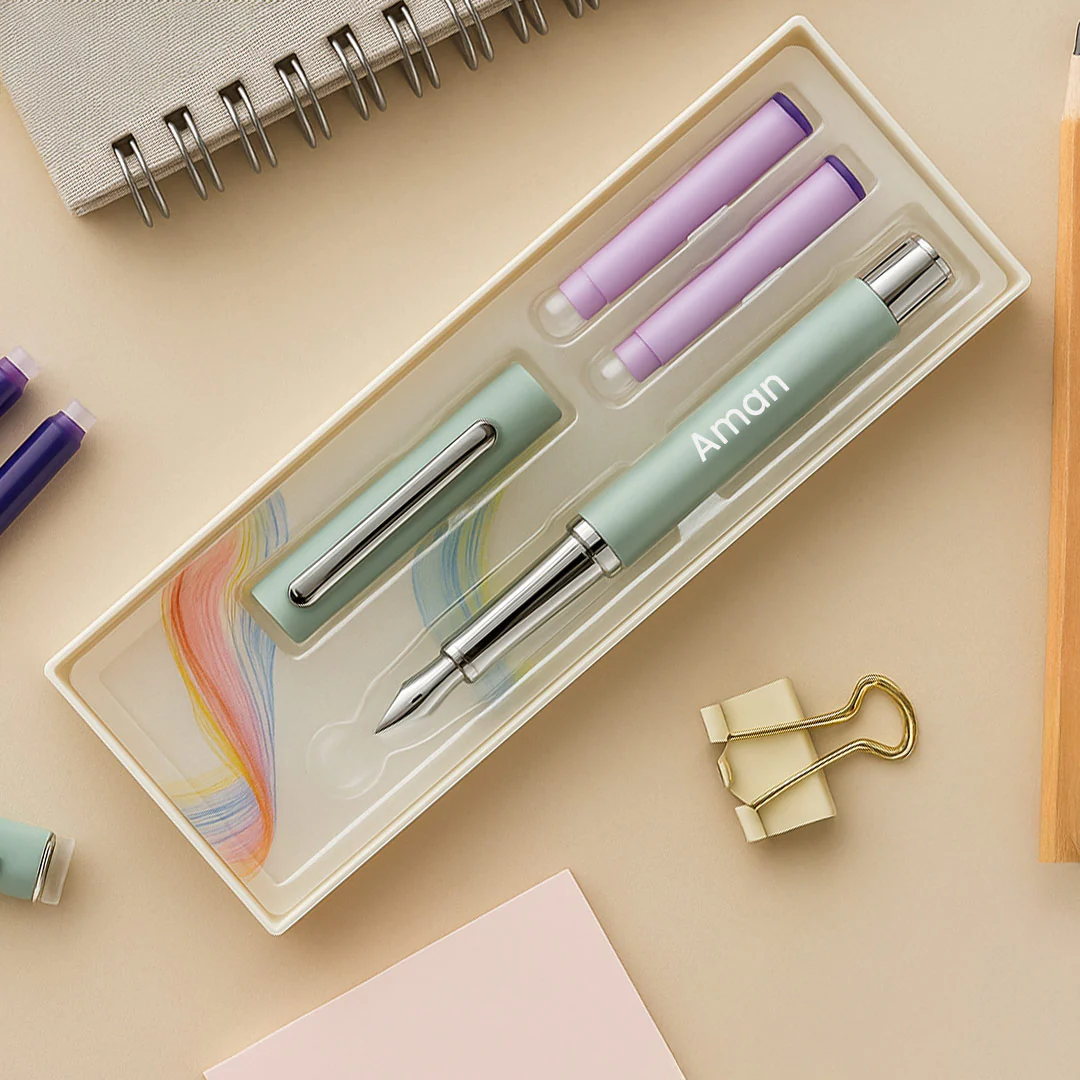 Personalized Fountain Pen Gift Set