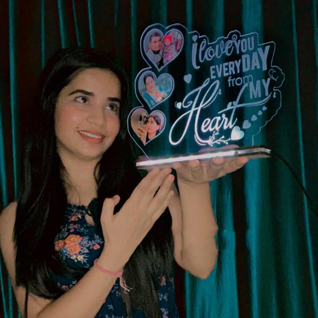 Customized Acrylic Multi-Led Table Lamp - Image 2