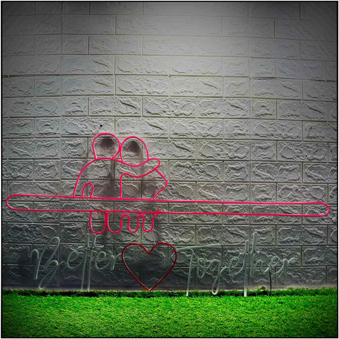 SPECIAL BETTER TOGETHER NEON LIGHT FRAME - Image 2