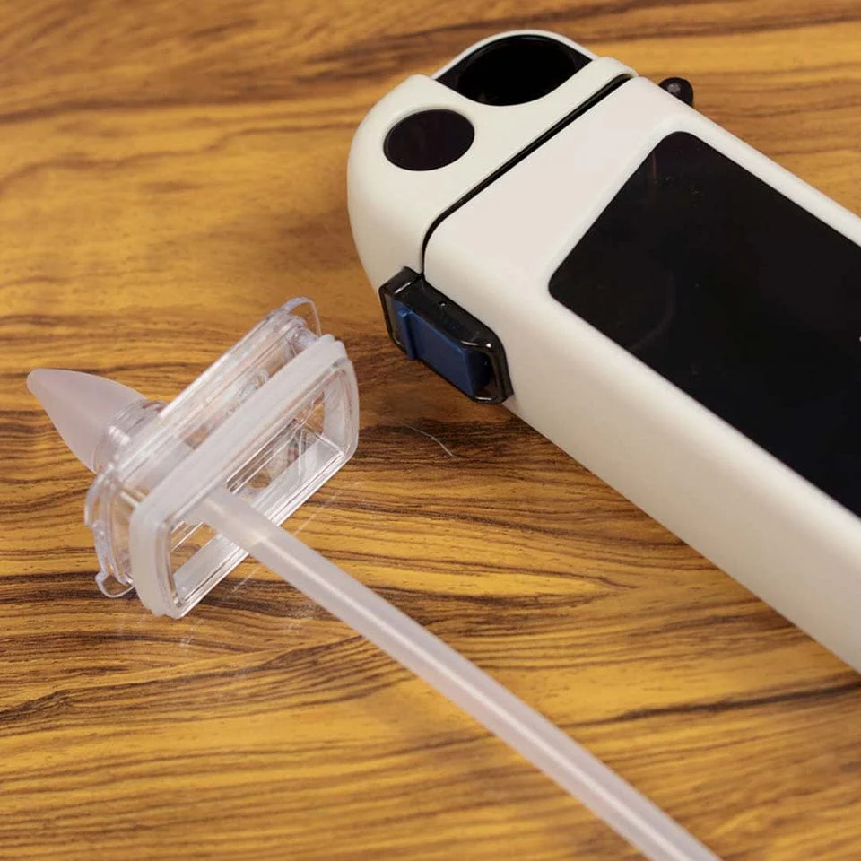 Flat-Square Plastic Water Bottles- 350 ml(Cream) - Image 2