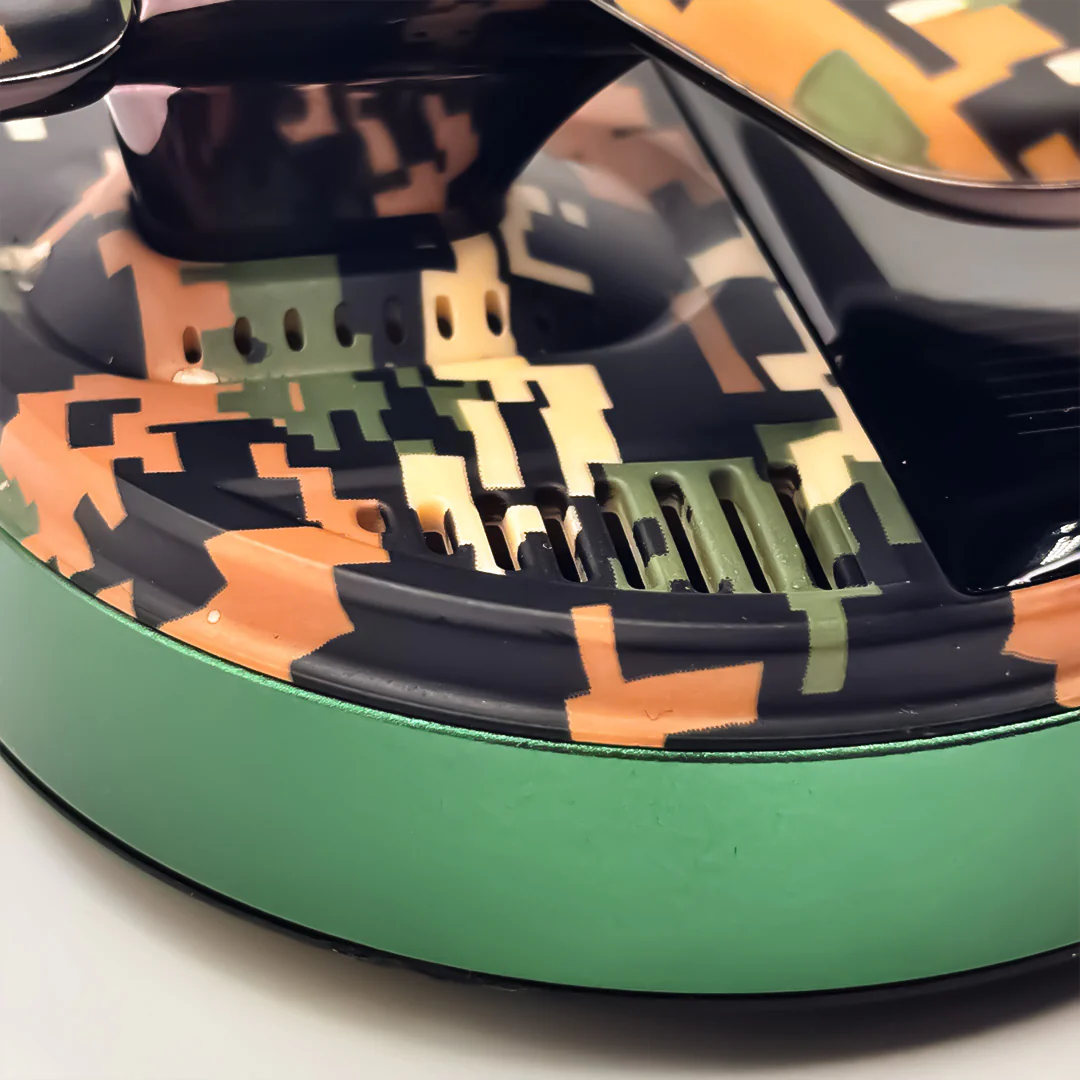 Personalized Propeller Plane Car Perfume – Camouflage Edition - Image 9