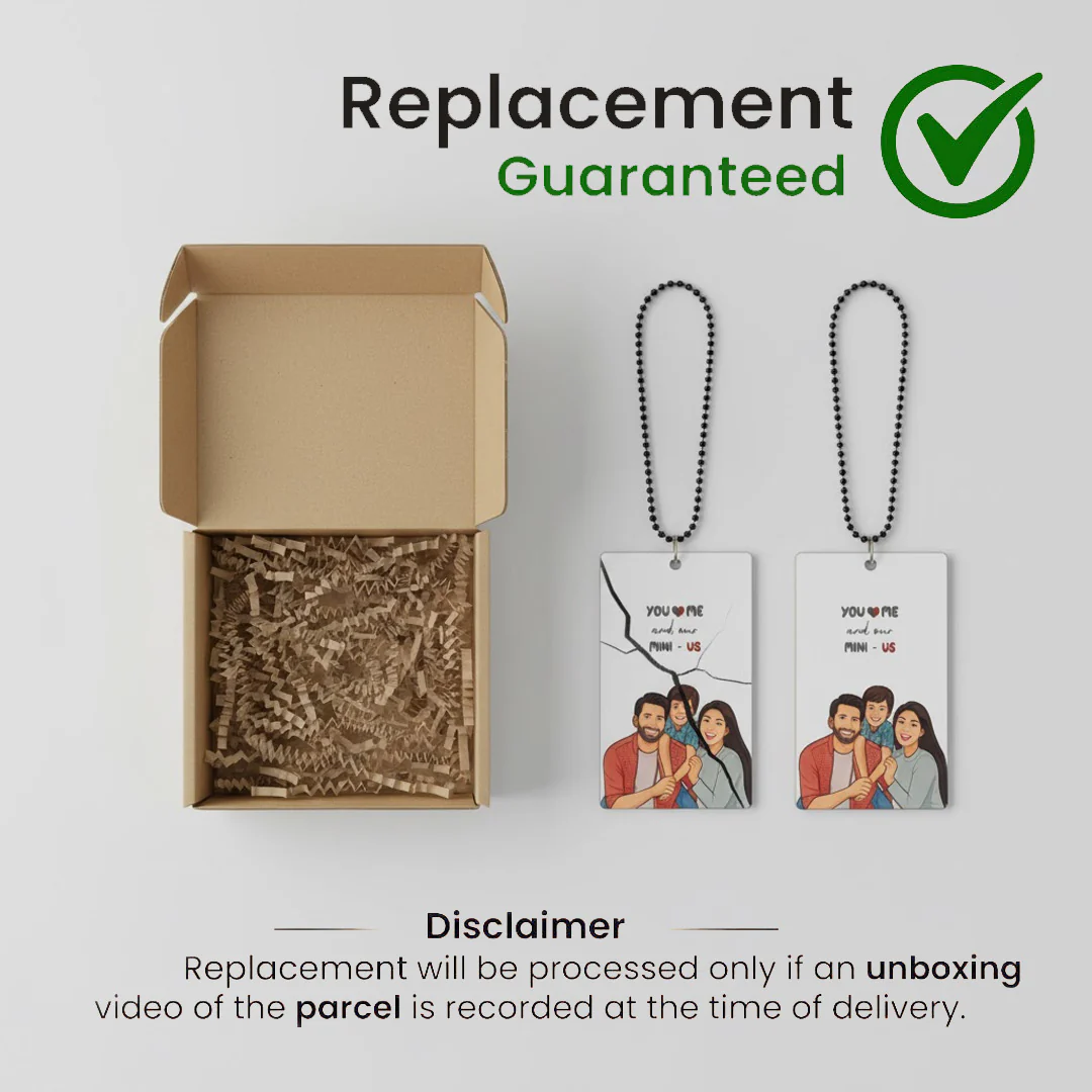 Family Portrait Car Hanger – 3.25×2 inch - Image 7