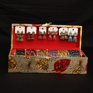 Premium Earrings & Bangles Organizer Box